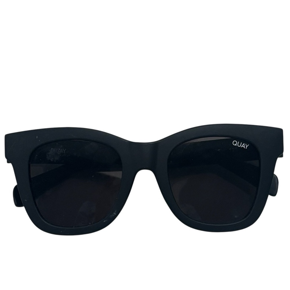 Quay Australia Matte Black Sunglasses